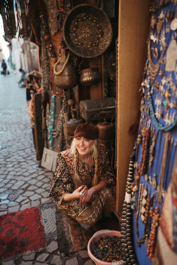 The Everyday Vest- Gaia Print