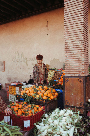 The Everyday Vest- Gaia Print