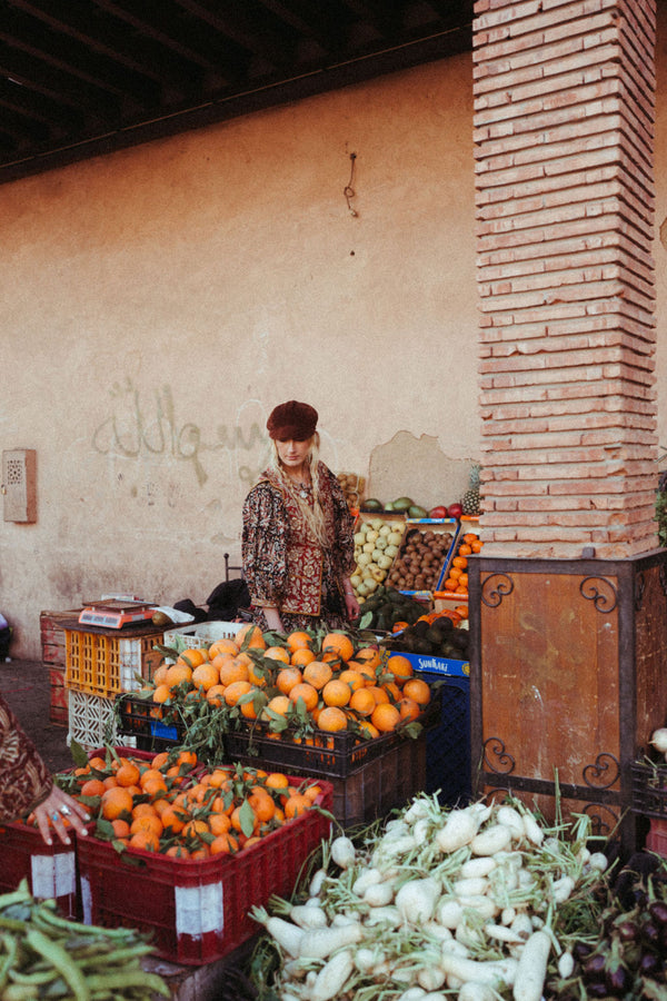The Everyday Vest- Gaia Print