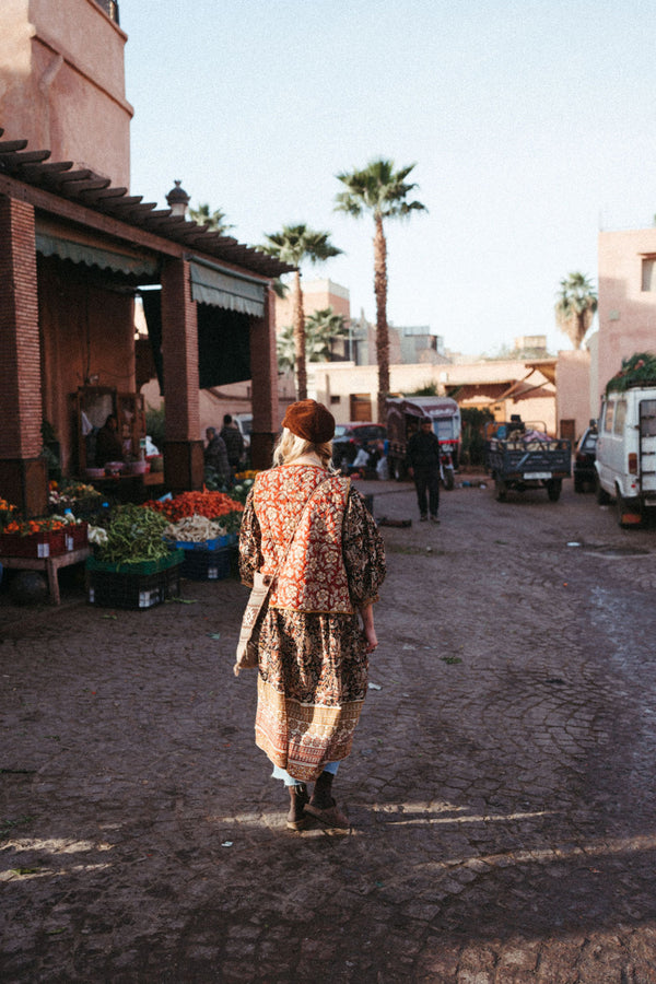 The Everyday Vest- Gaia Print