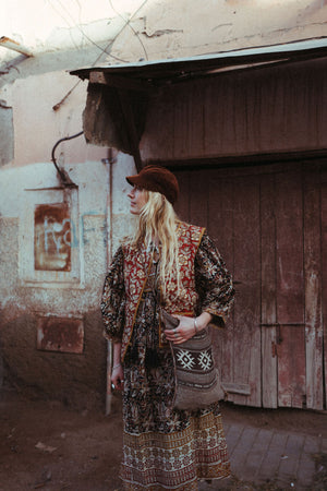 The Everyday Vest- Gaia Print