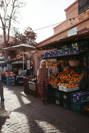 The Everyday Vest- Gaia Print