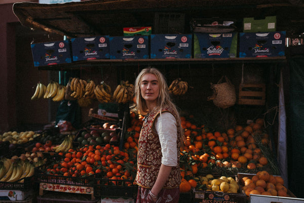 The Everyday Vest- Gaia Print