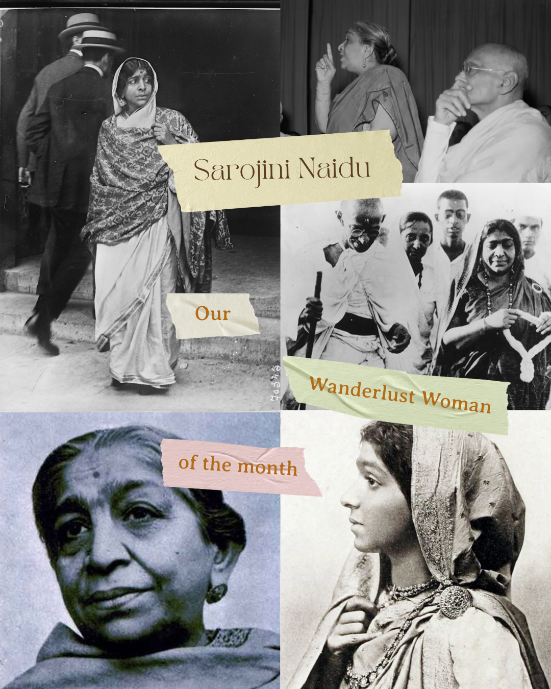 Wanderlust Woman: Sarojini Naidu