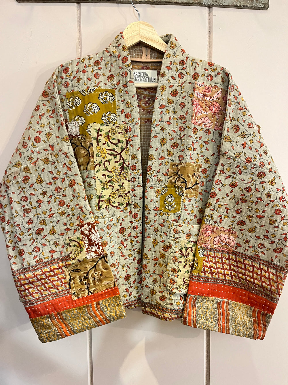 Penny Patchwork Kantha Jacket S/M 10