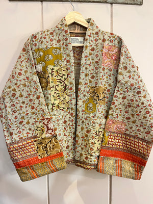 Penny Patchwork Kantha Jacket S/M 10