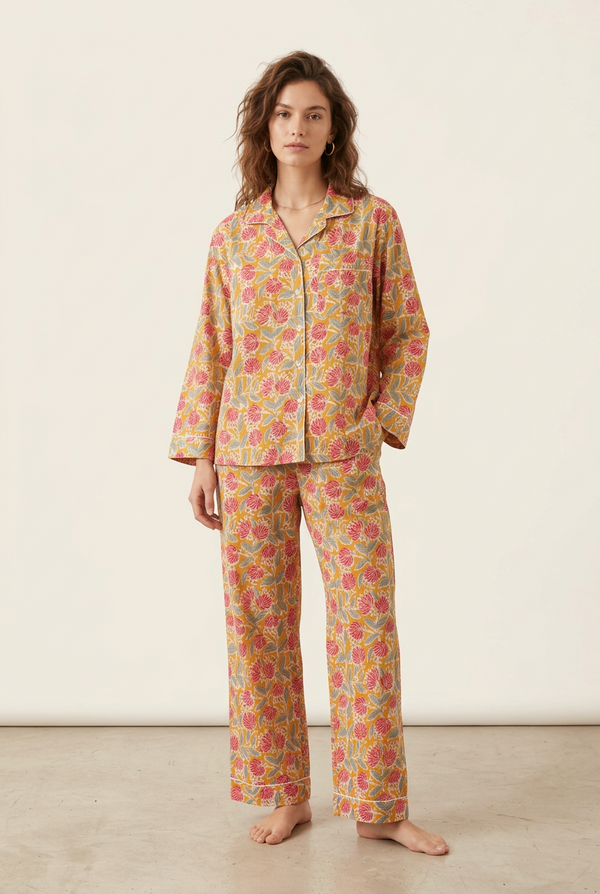 Folk Pyjama Set- 2 prints available