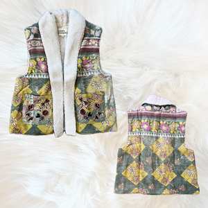 Kantha Teddy Gilet S/M 10