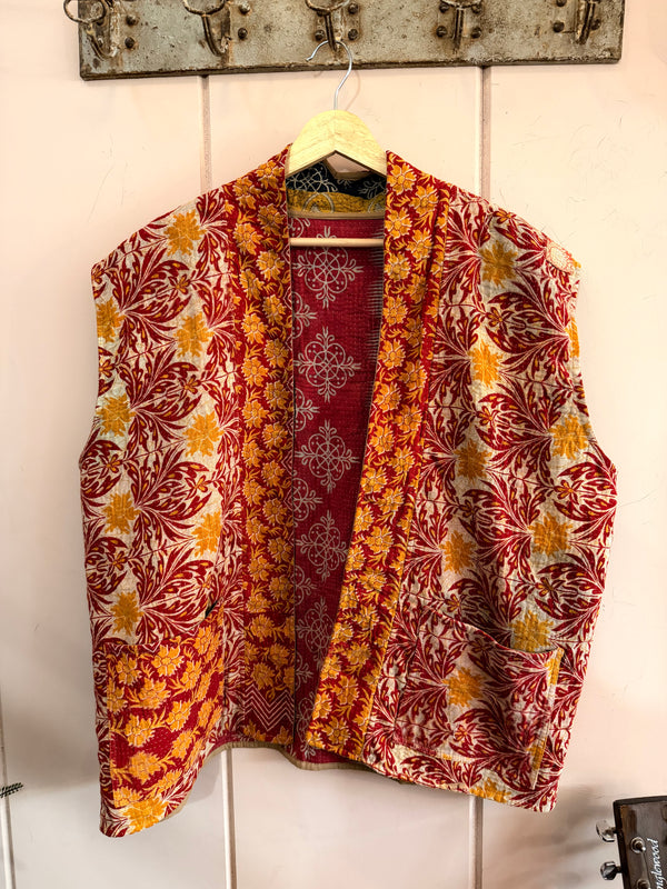 Kantha Vest l/xl #6