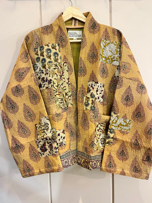 Penny Patchwork Kantha Jacket S/M 12