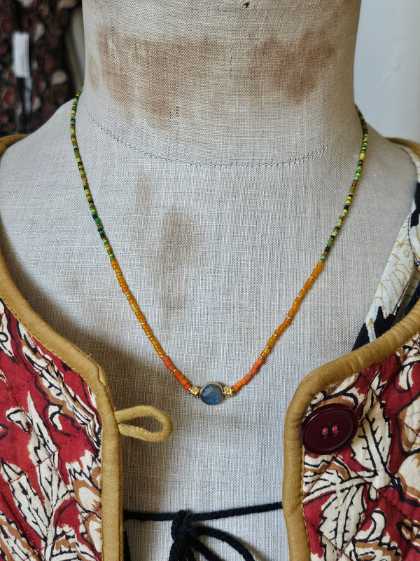 One of a Kind, Semi-Precious Stone Necklace #5