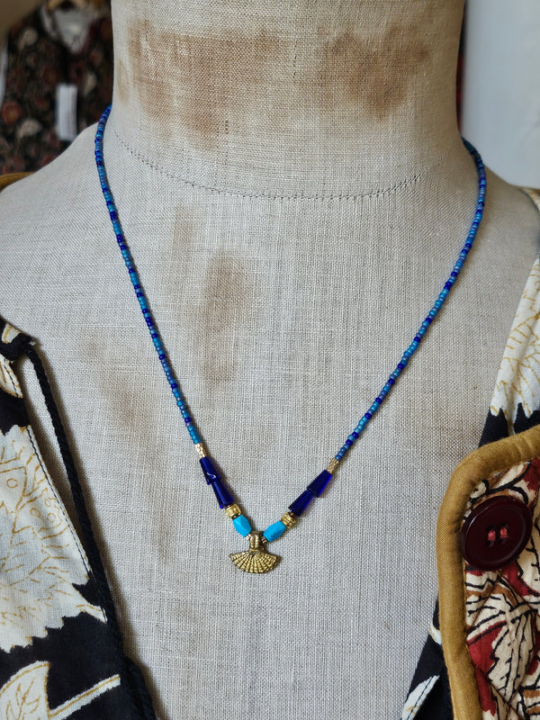 One of a Kind, Semi-Precious Stone Necklace #8