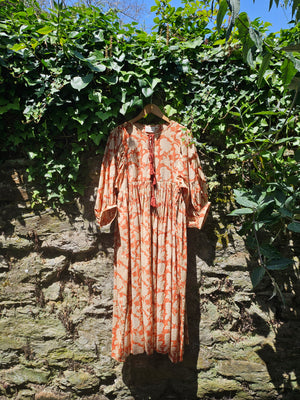 The Paige Dress - Dusty Peach