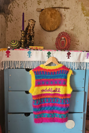 Jenny Rose Mohair Vest: The Oddball #1