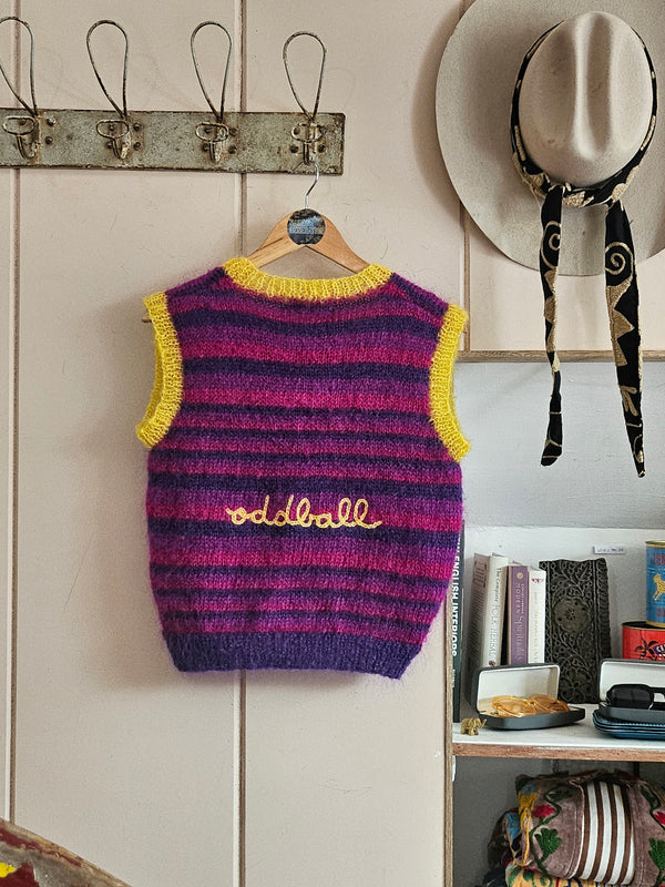 Jenny Rose Mohair Vest: The Oddball #3