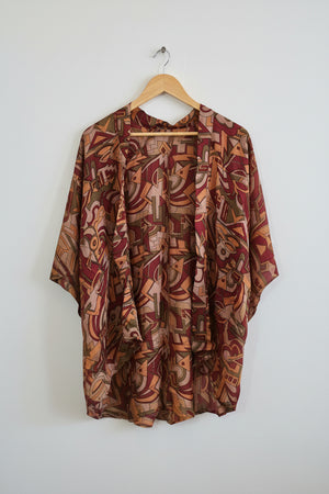 Short Silk Kimono #1