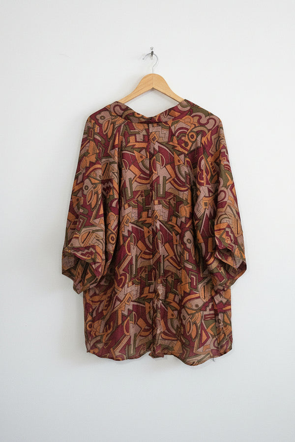 Short Silk Kimono #1