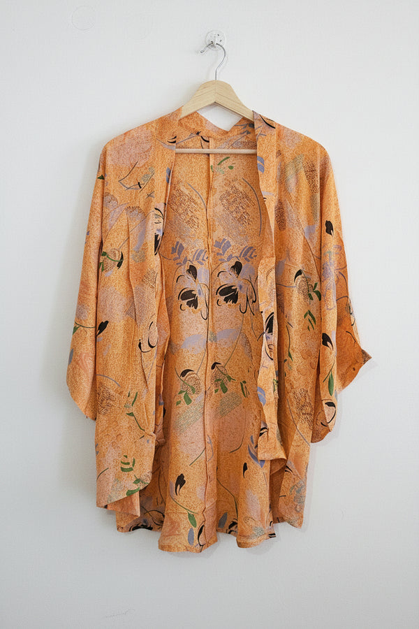 Short Silk Kimono #4