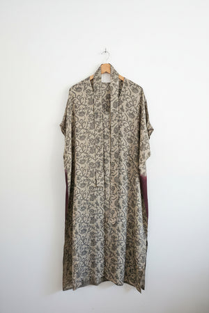 Long Silk Kaftan #5
