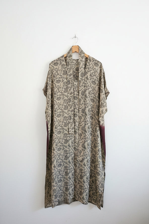 Long Silk Kaftan #5
