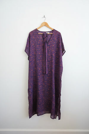 Long Silk Kaftan #4