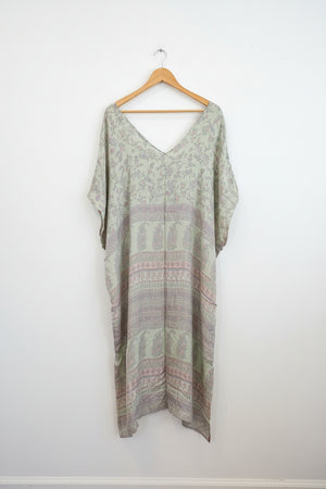Long Silk Kaftan #8