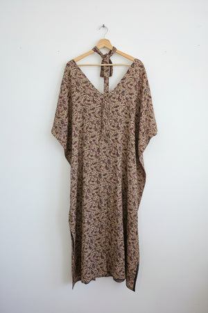 Long Silk Kaftan #9