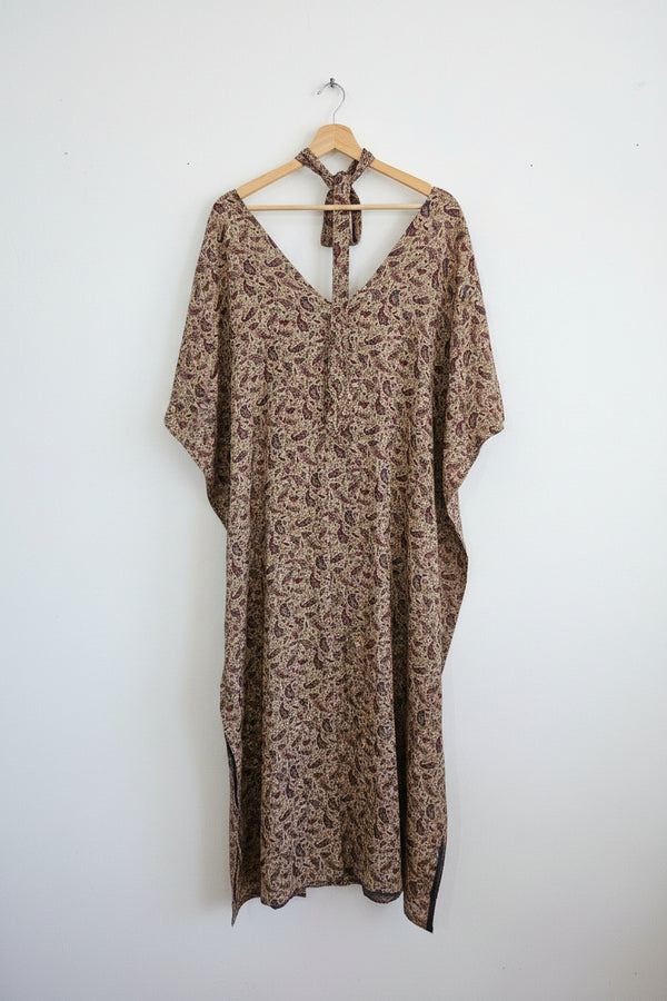 Long Silk Kaftan #9