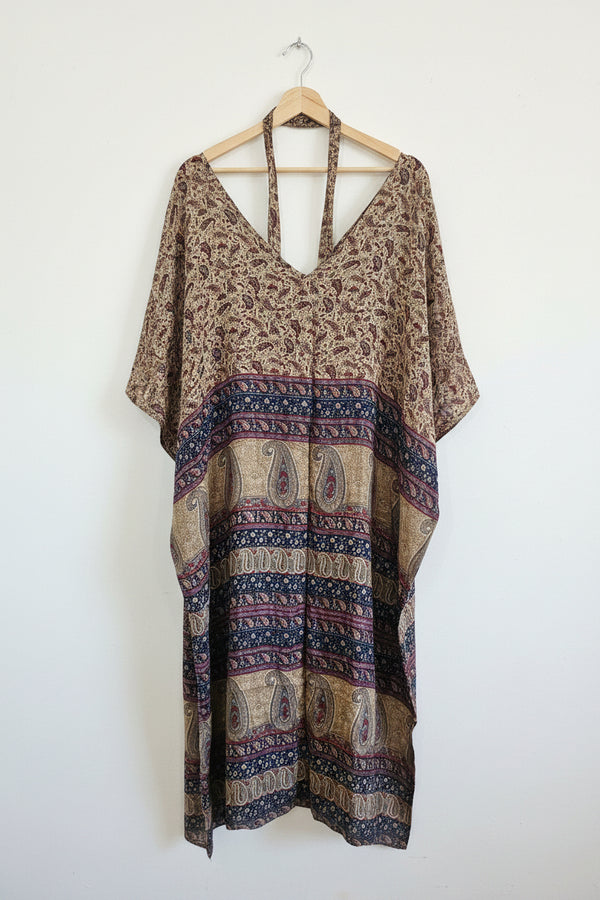 Long Silk Kaftan #9