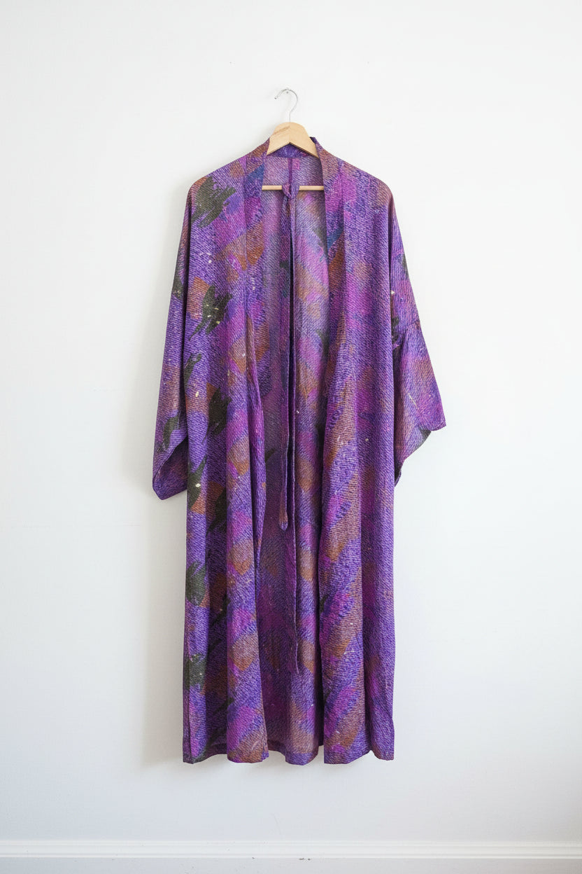 Long Silk Kimono #3
