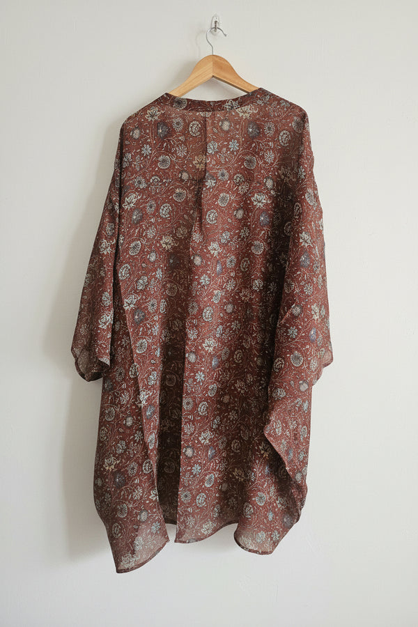 Long Silk Kimono #11