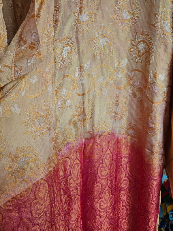 Long Silk Kimono #12