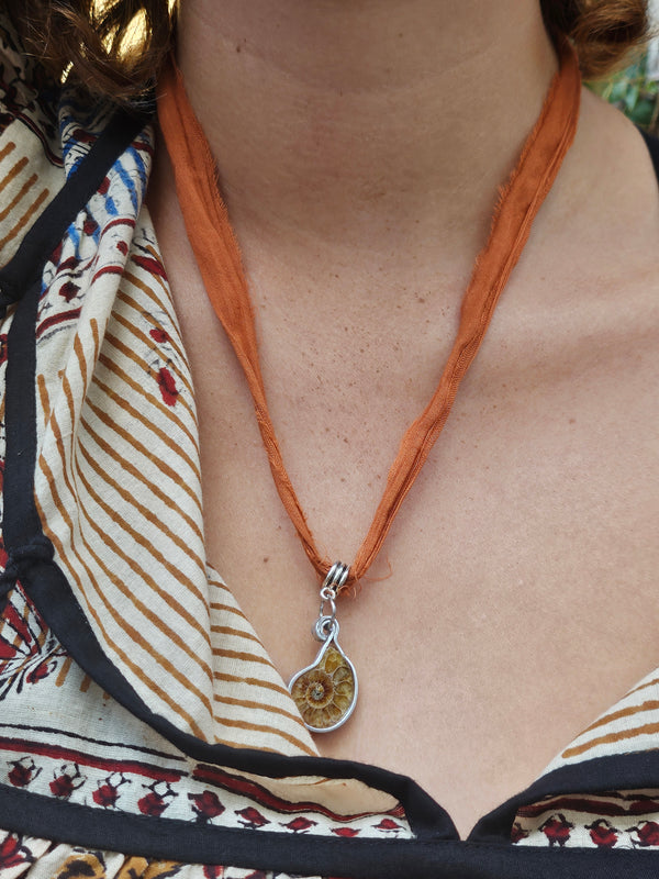 Ammonite Necklace #4