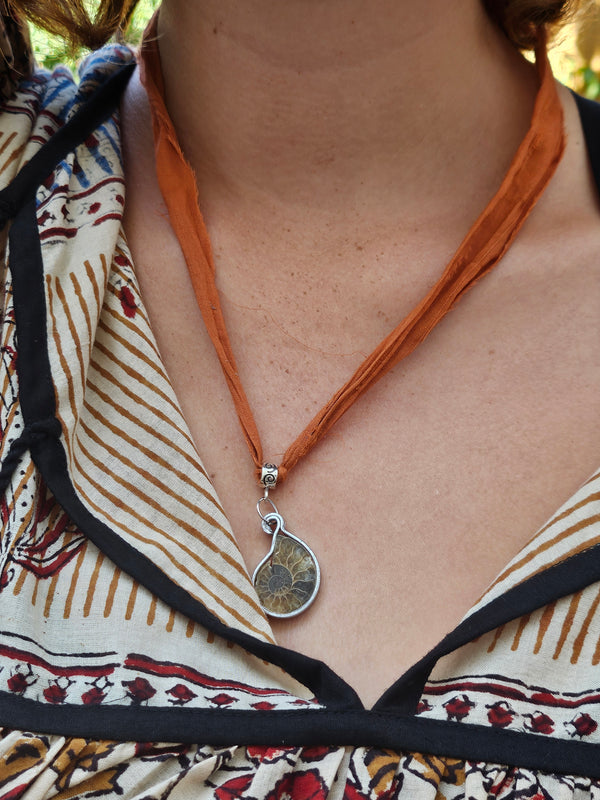 Ammonite Necklace #2