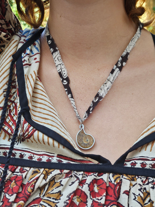 Ammonite Necklace #1