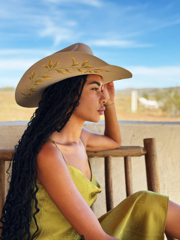 The Western Kingsley (cattleman, western, wool) : 59 (M/L)