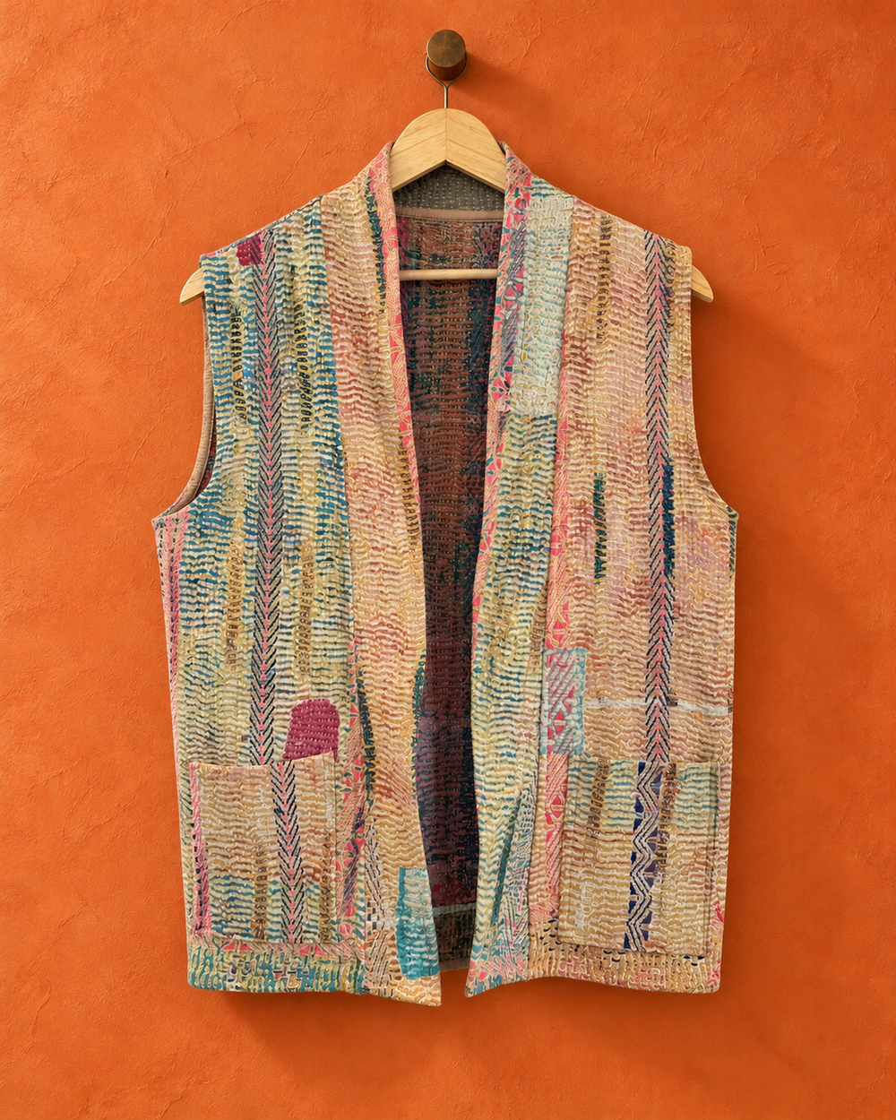 Kantha Vest s/m #2