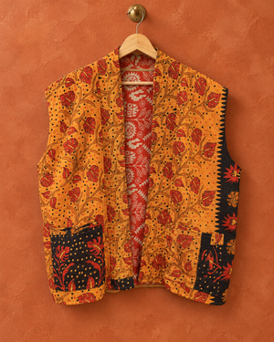 Kantha Vest l/xl #1