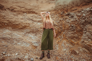 Bloomer Cropped Pants