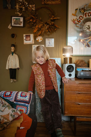 THE REVERSIBLE RIVER GILET
