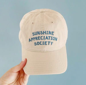 Sunshine Appreciation Society -  Baseball Cap