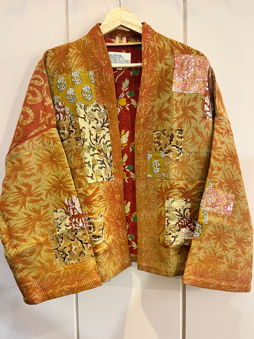 Penny Patchwork Kantha Jacket S/M 11