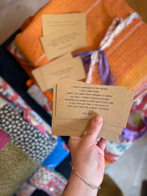 Inspiring Quote Card Pack