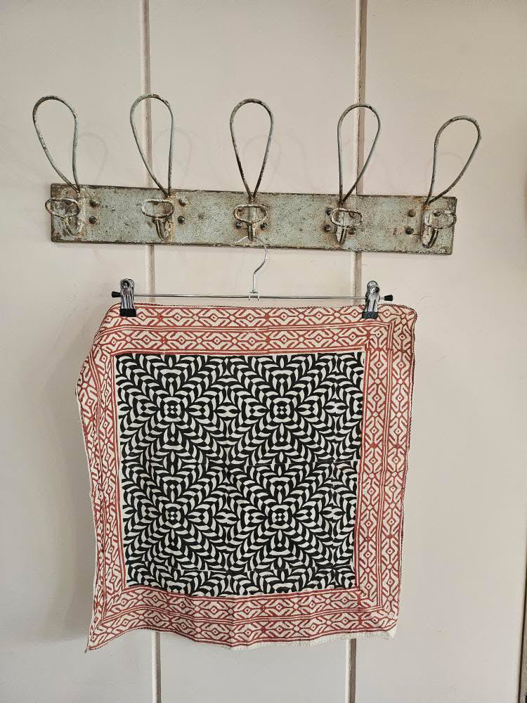 Block Printed Neckerchief #8