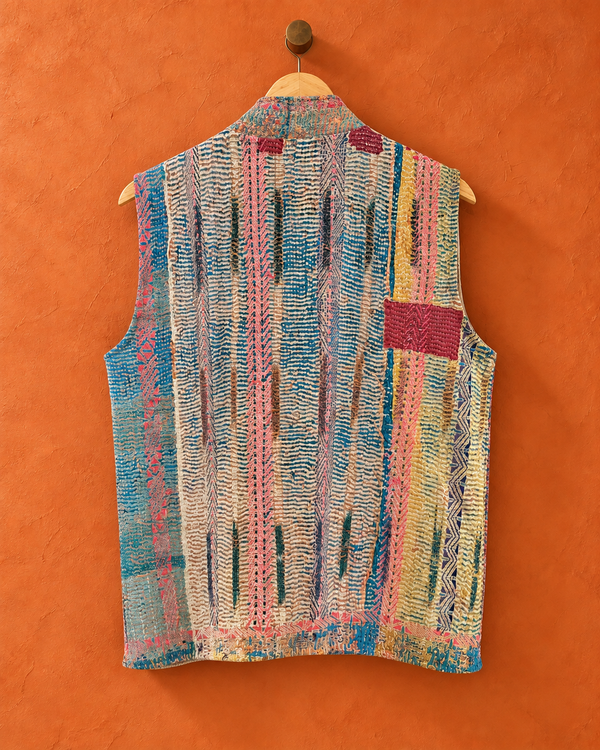 Kantha Vest s/m #4