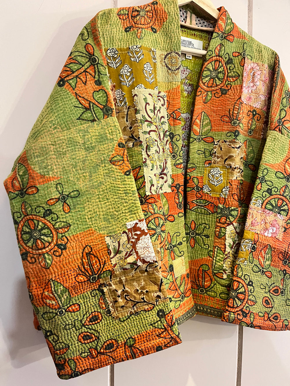 Penny Patchwork Kantha Jacket S/M 5