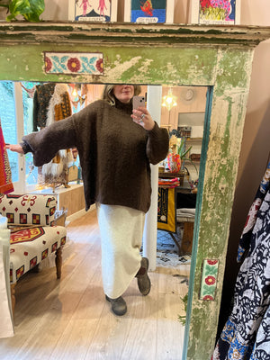 Chunky Mohair Oversized Jumper