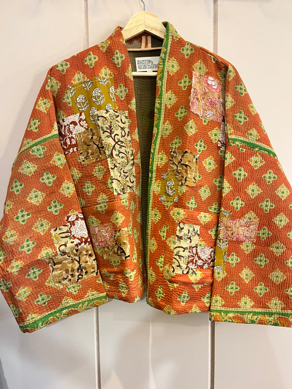 Penny Patchwork Kantha Jacket S/M 1