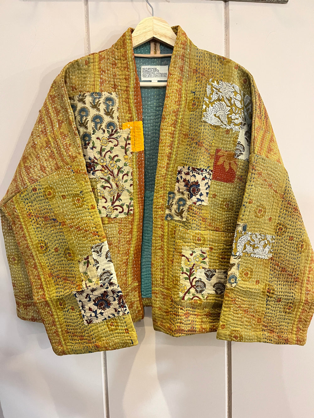 Penny Patchwork Kantha Jacket S/M 2