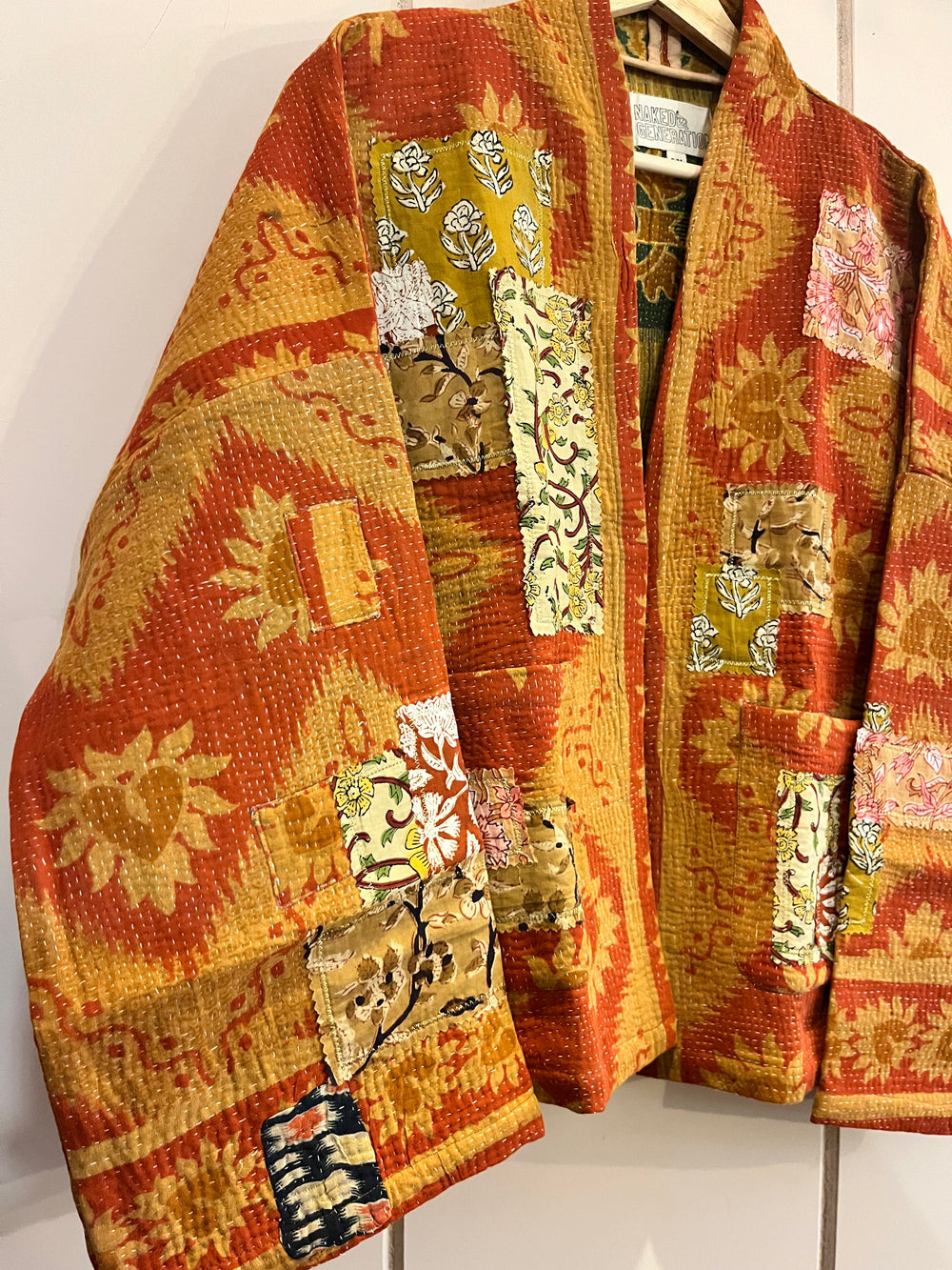 Penny Patchwork Kantha Jacket S/M 3